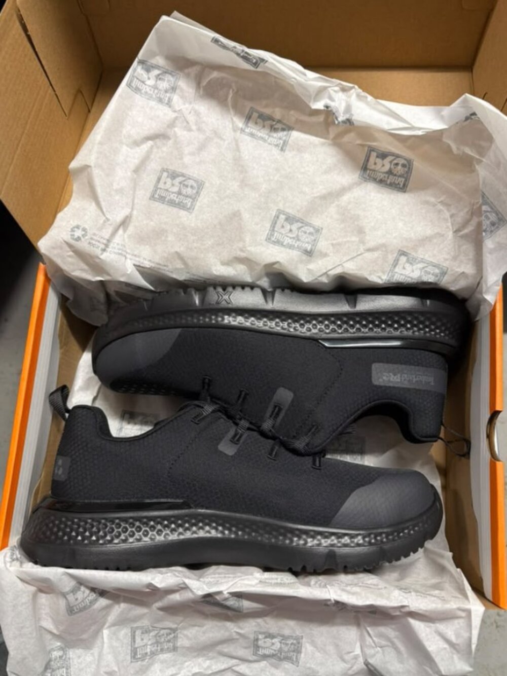 Timberland PRO Intercept Steel Toe Work Shoes Black Men's Size 9